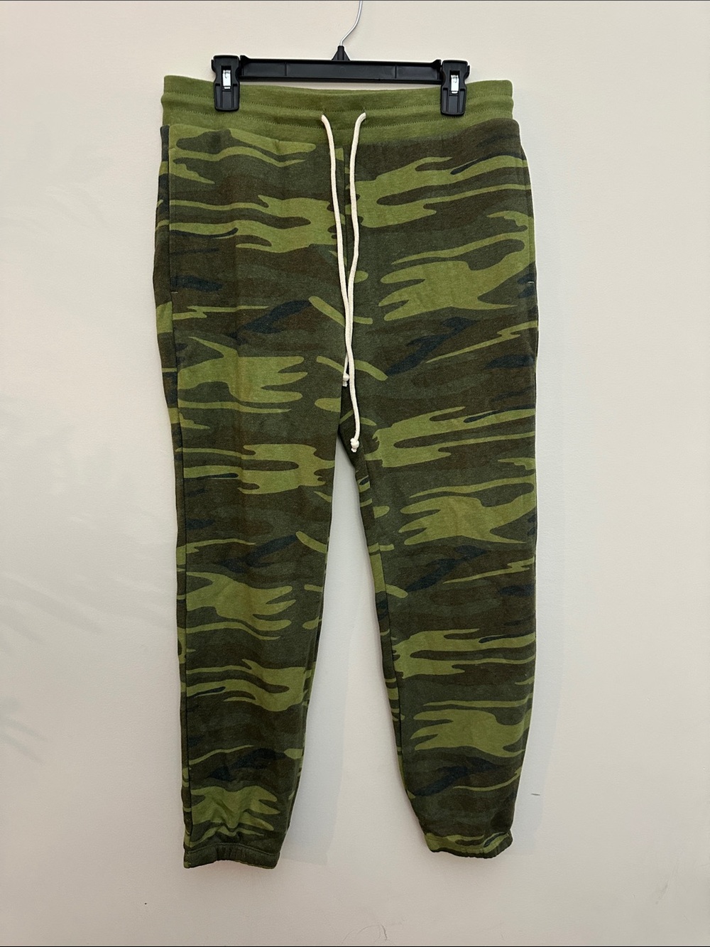 Alternative Apparel Camouflage Fleece Joggers Size L